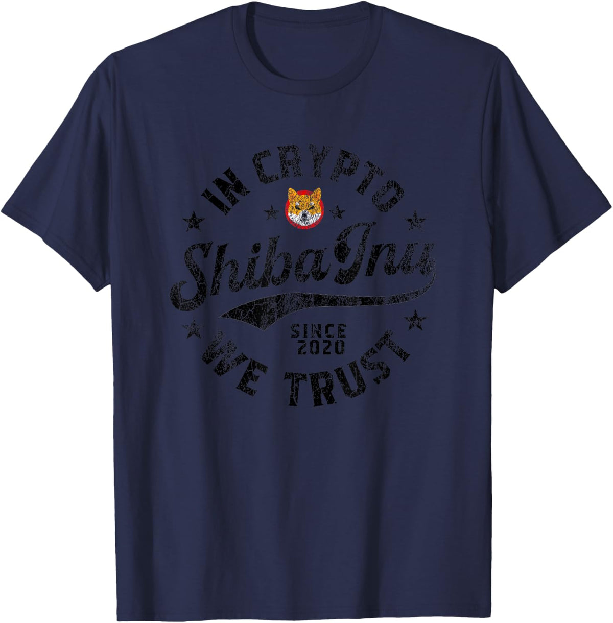 Shiba Inu Coin in Crypto We Trust Token Crypto T-Shirt